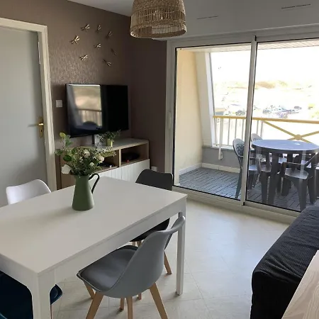 Apartment F2 Avec Balcon, A 2 Pas De La Plage, Parking Prive, Animaux Admis - Fr-1-482-113